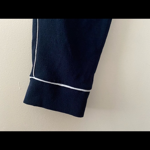 GANNI Elastic Navy Pants. - Picture 3 of 3